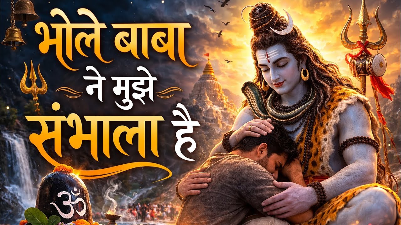 🕉Soulful भोले बाबा ने मुझे संभाला है | दिल छू लेने वाला शिव भजन |  Shiv Bhajan 2026 🔱🙏