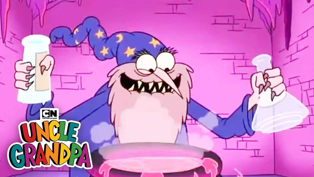 Evil Wizard: Messing with Eddie | Uncle Grandpa | Cartoon Network