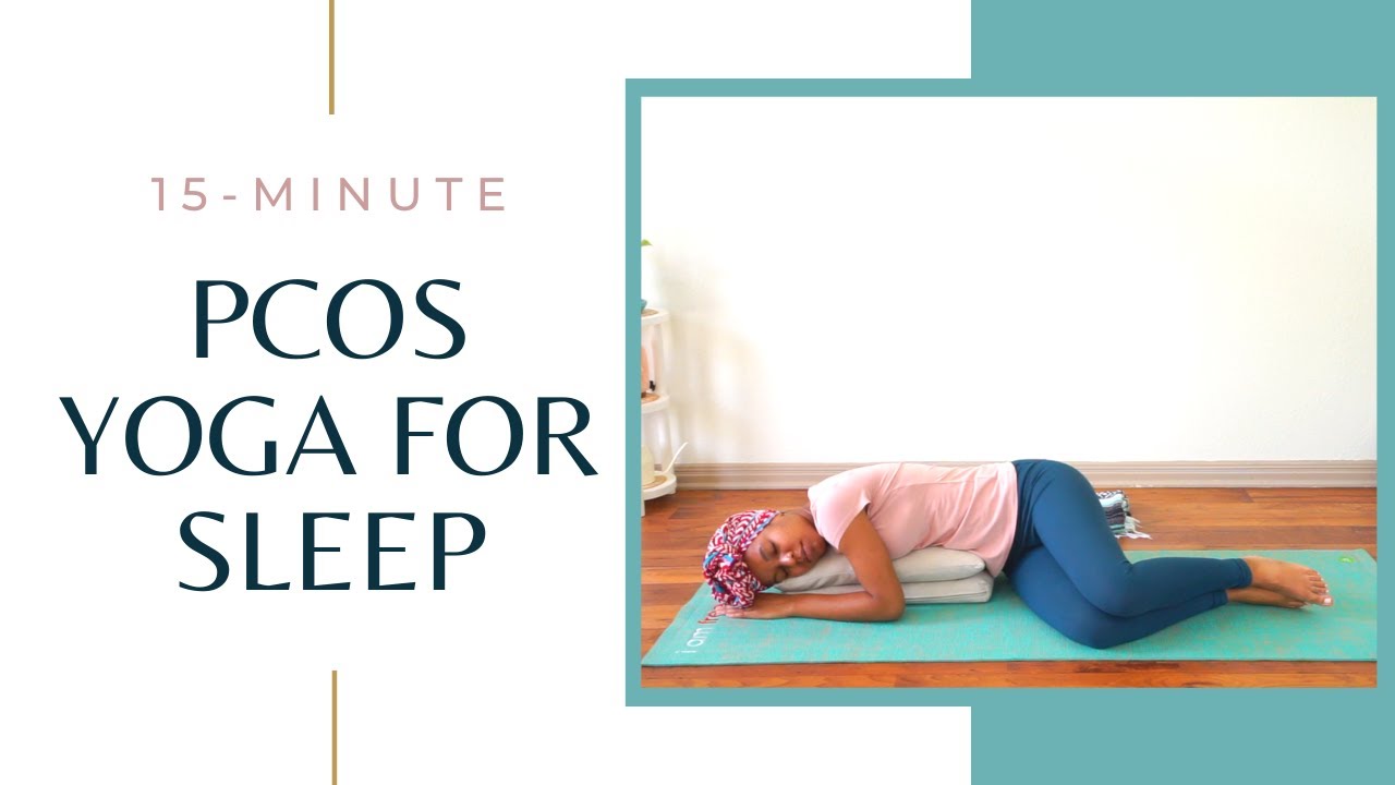 15-Minute Yoga for PCOS | Bedtime PCOS Yoga for Sleep