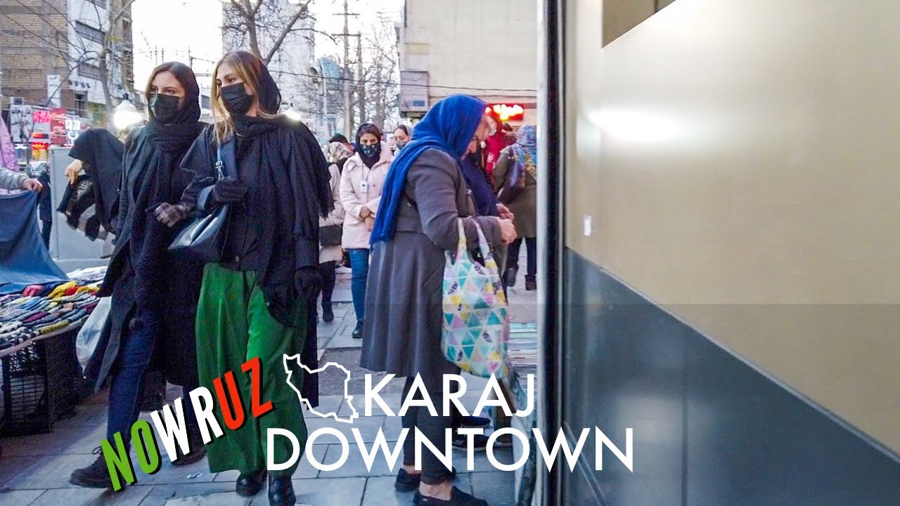 IRAN KARAJ  2022 Nowruz market in downtown/ حراج آخر سال دستفروشان در مرکز شهر کرج