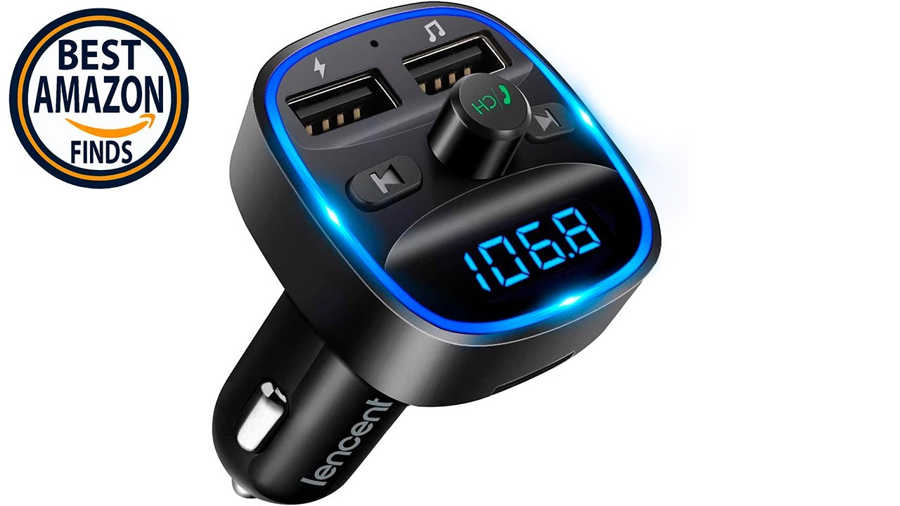 LENCENT BLUETOOTH FM TRANSMITTER REVIEW! THIS PRODUCT WILL MAKE YOUR LIFE EASIER THAN EVER! 💪🏻