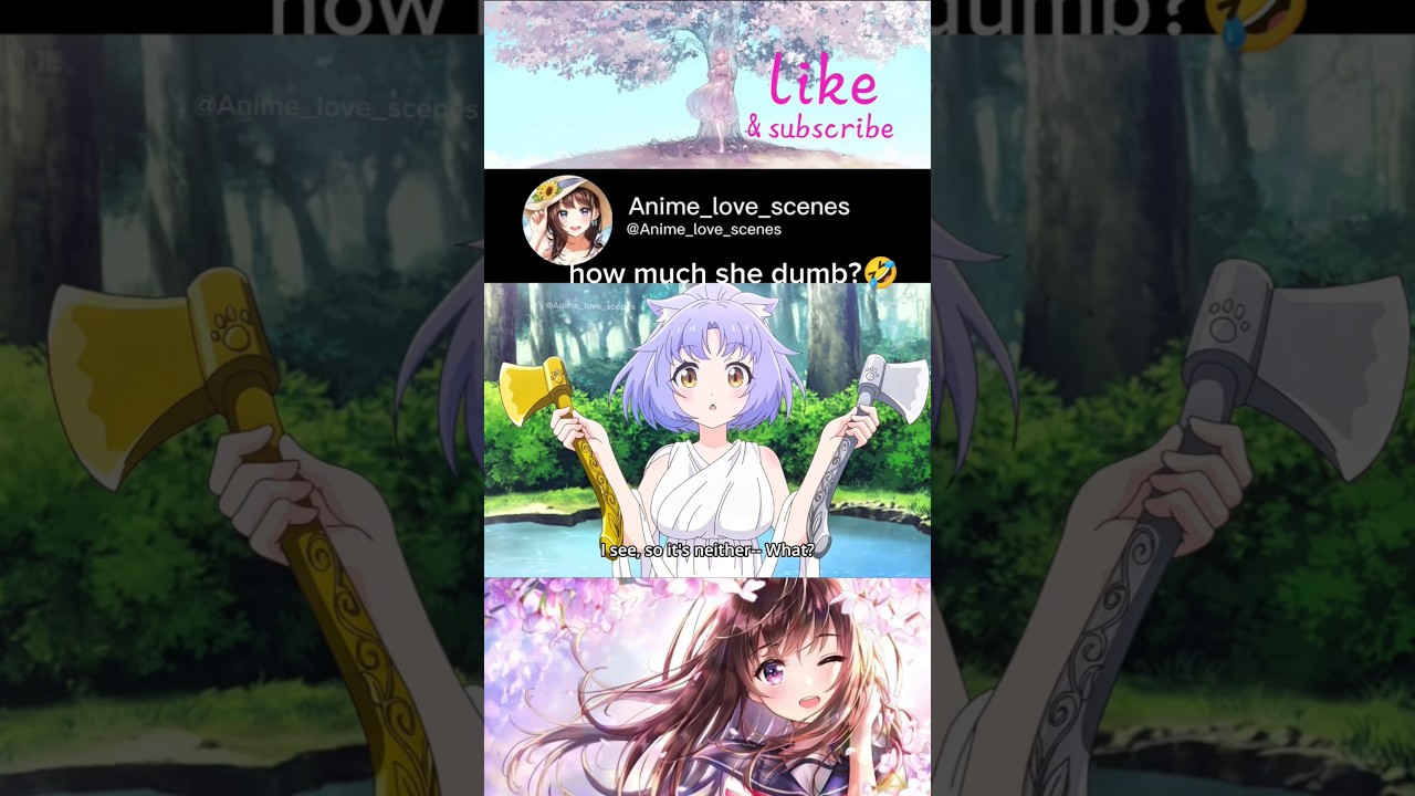 how much she dumb??🤣🤣#anime #animeedit #animelover#ytshorts#shortsfeed #rezero