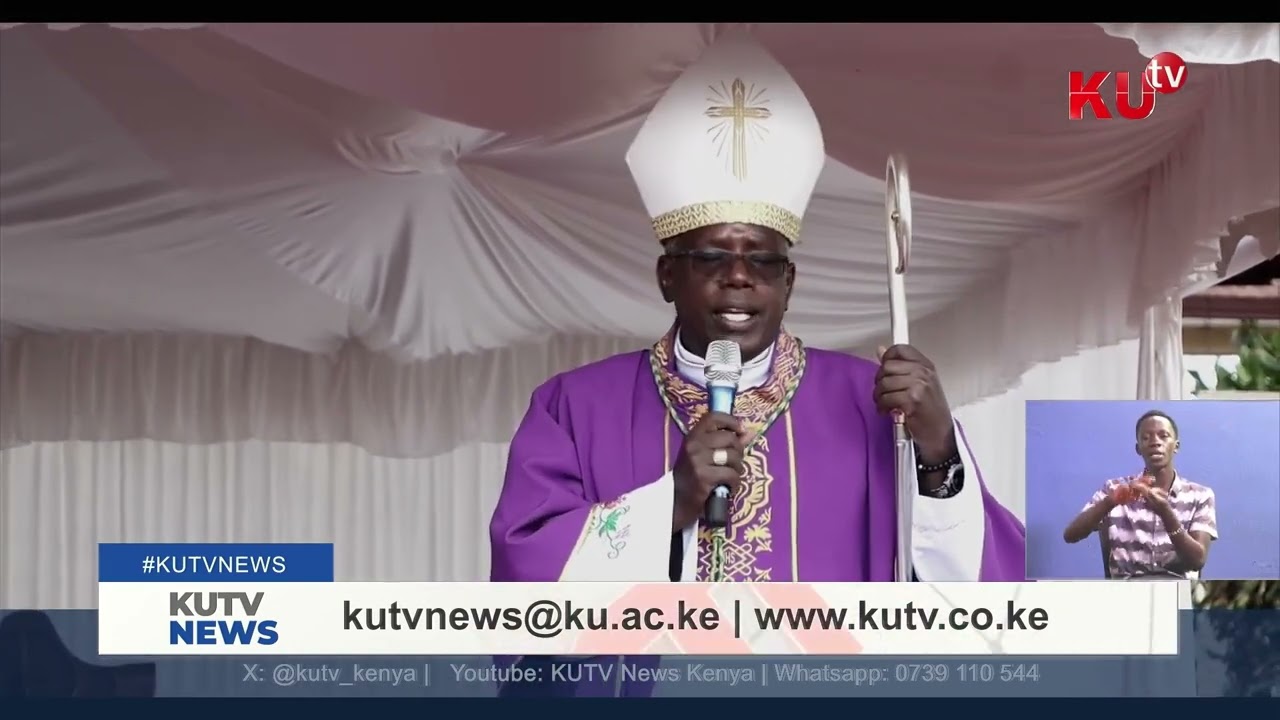 Embu bishop calls for peace ahead of 2027 elections