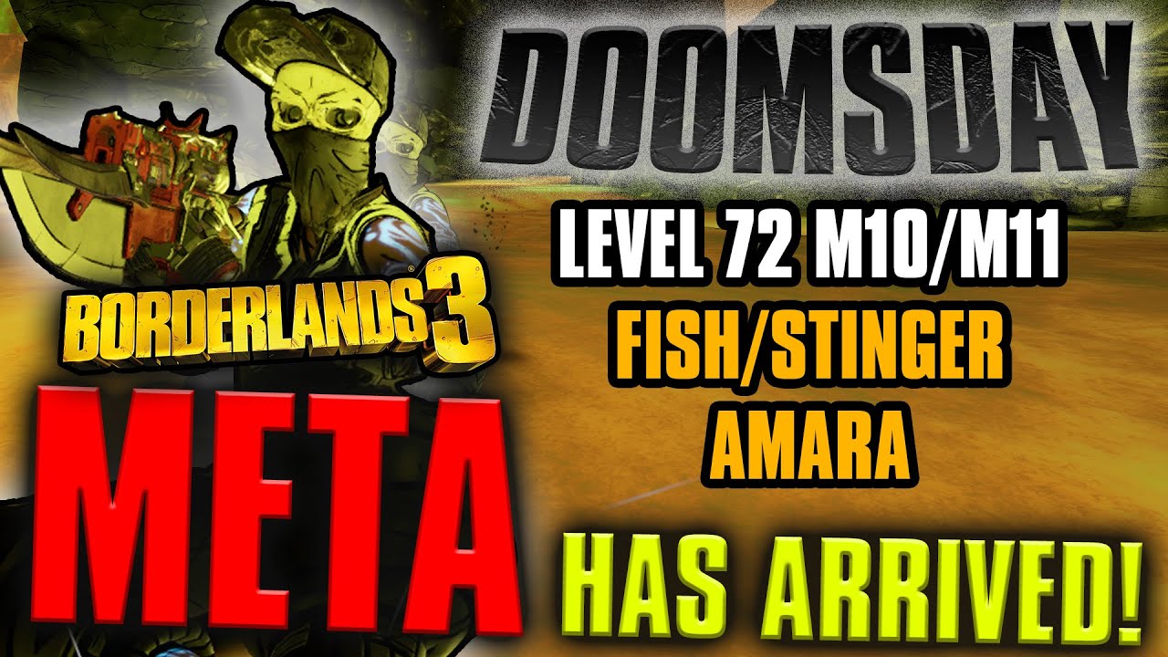 Borderlands 3 | BEST Melee Amara Build | Doomsday | Level 72 Mayhem 10/11 Build + SaveFile