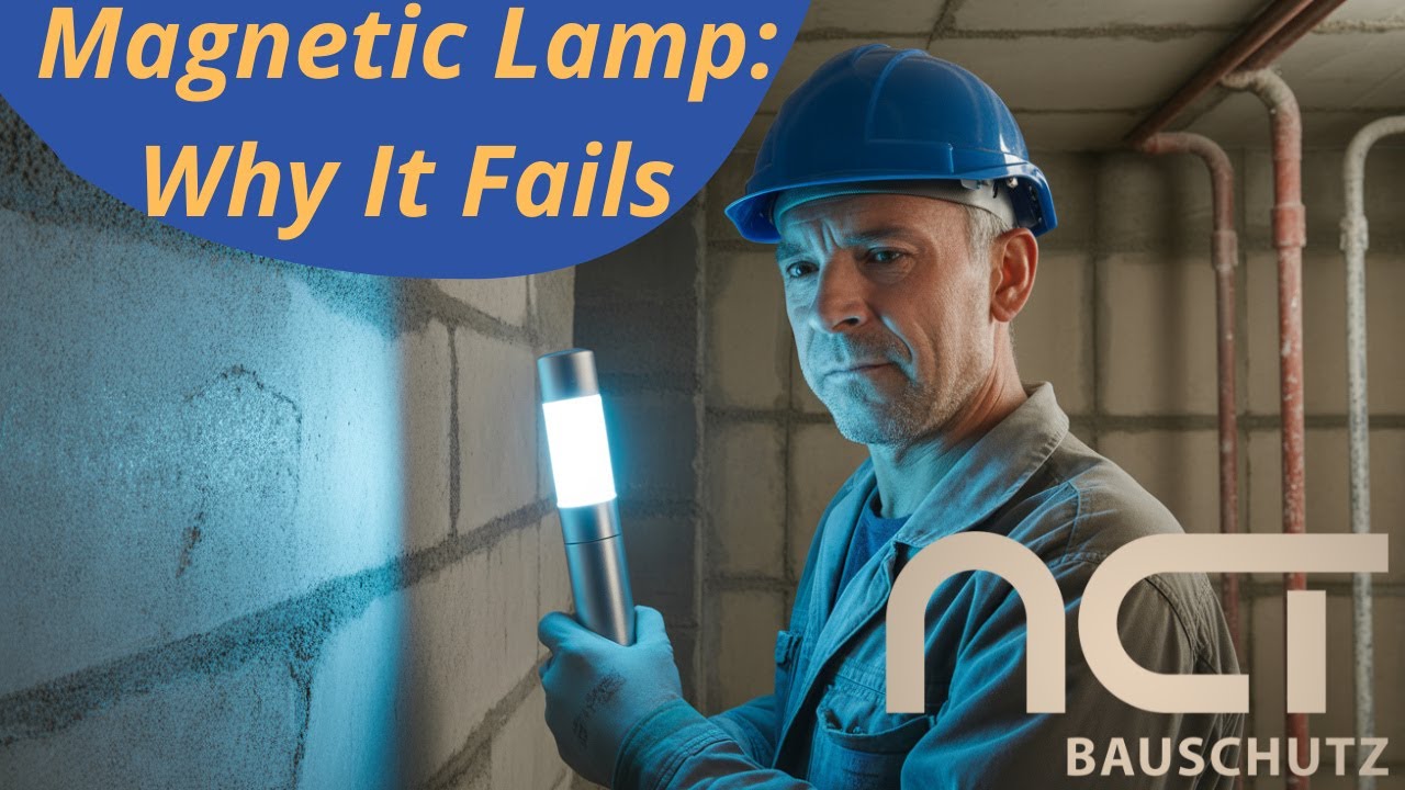 Magnetic Lamp Basement Drying &ndash; Why It Doesn't Work