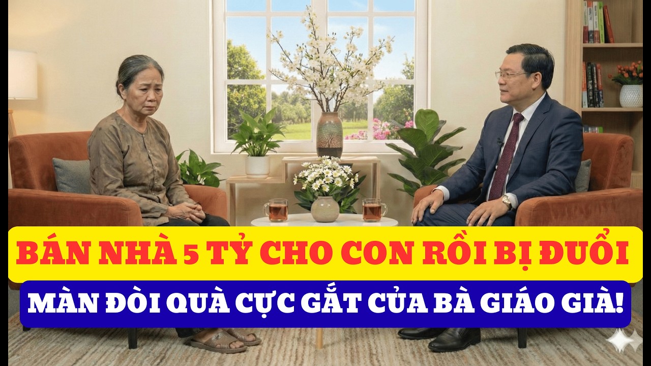 BÁN NHÀ 5 TỶ CHO CON RỒI BỊ ĐUỔI RA ĐƯỜNG ĐÊM: MÀN ĐÒI QUÀ CỰC GẮT CỦA BÀ GIÁO | TÂM SỰ CHUYỆN NHÀ