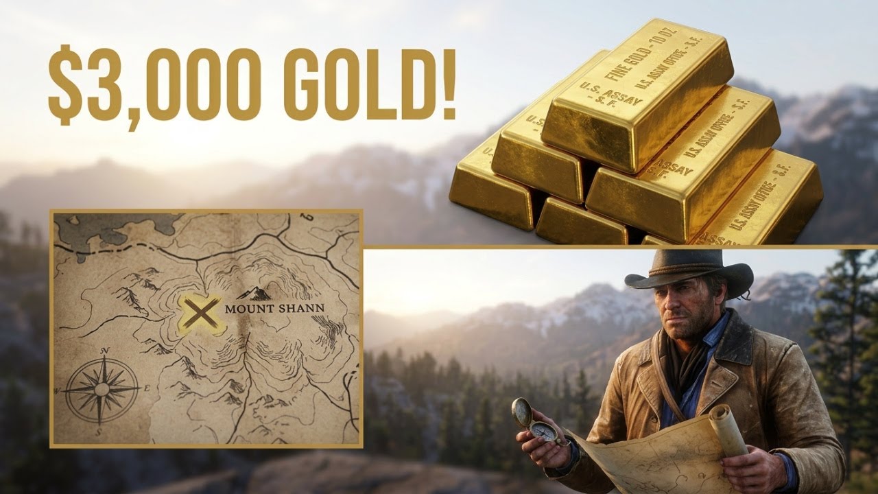 RDR2 Landmarks of Riches Treasure Map Locations ($3,000 Gold Guide)