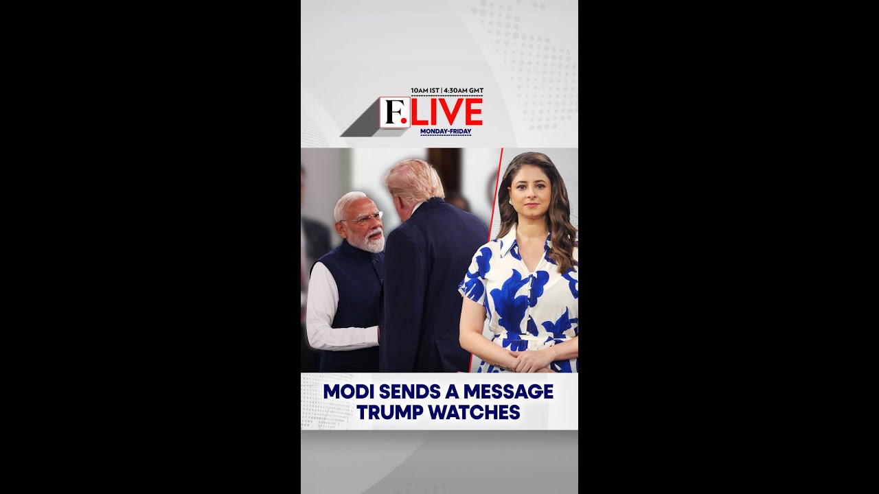 Modi Sends a Message, Trump Watches | Firstpost Live | N18G
