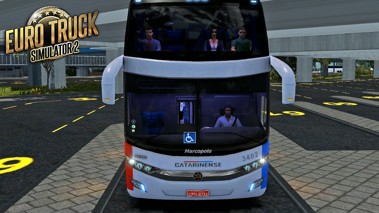 ETS 2 | MOD BUS | G7 1800 DD | CATARINENSE | São Paulo/B. Camboriú