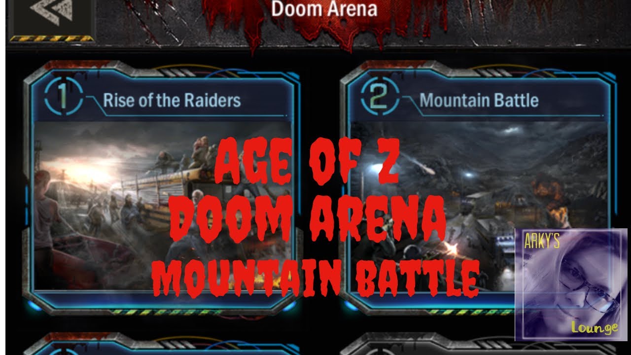 Age of Z Doom Arena 2 Mountain Battle