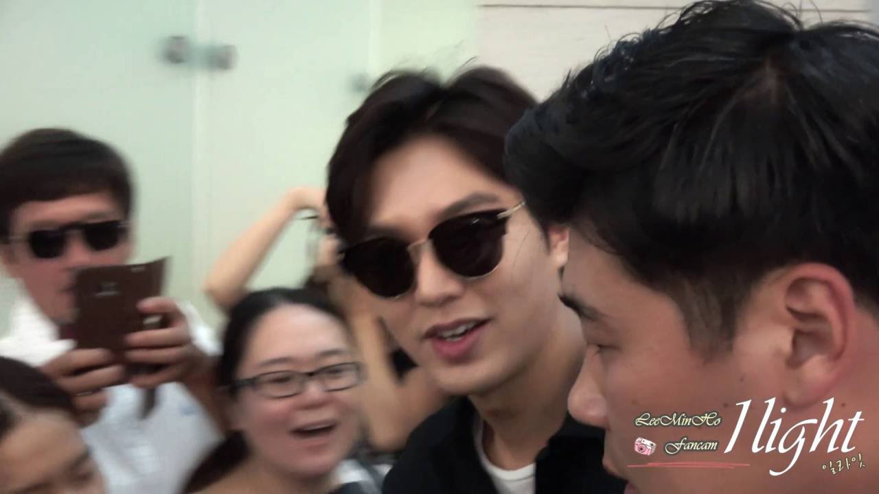 Lee Min Ho 20160728 Incheon Airport 미국 출국