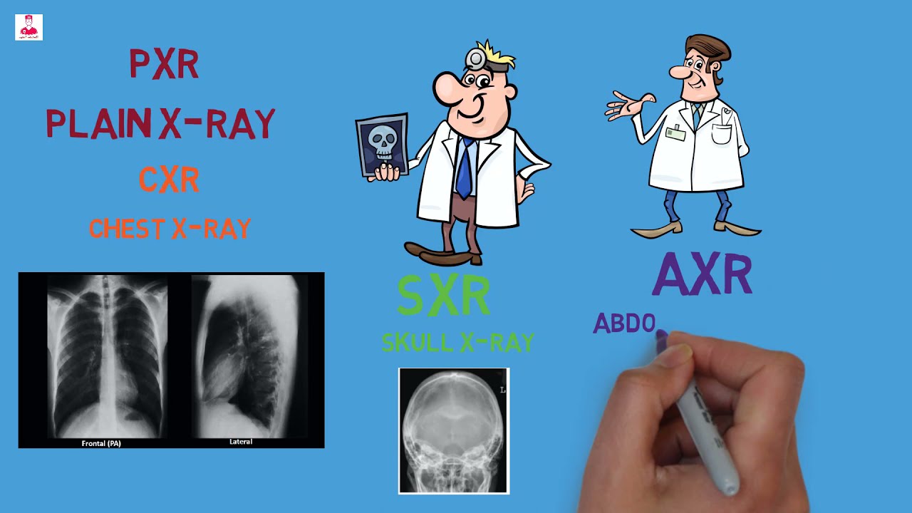 إختصارات الأشعة العاديه ||X-ray abbreviations