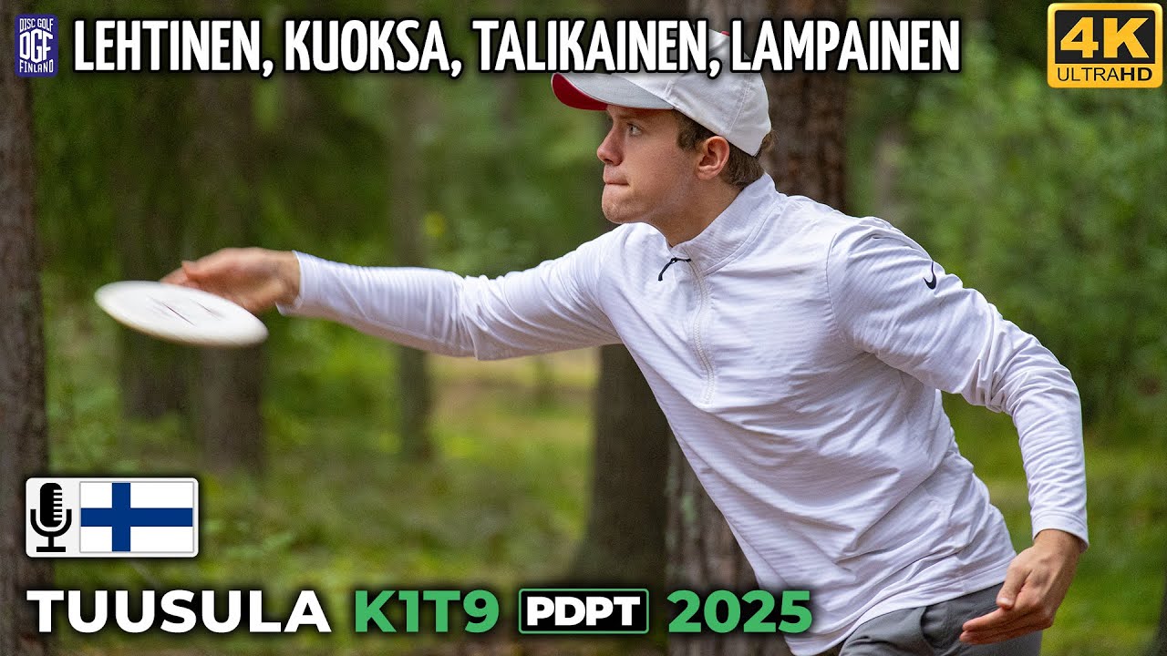 Tuusula K1T9 Pro Tour 2025, Lauri Lehtinen, Kristian Kuoksa, Teemu Talikainen, Teemu Lampainen, PDPT