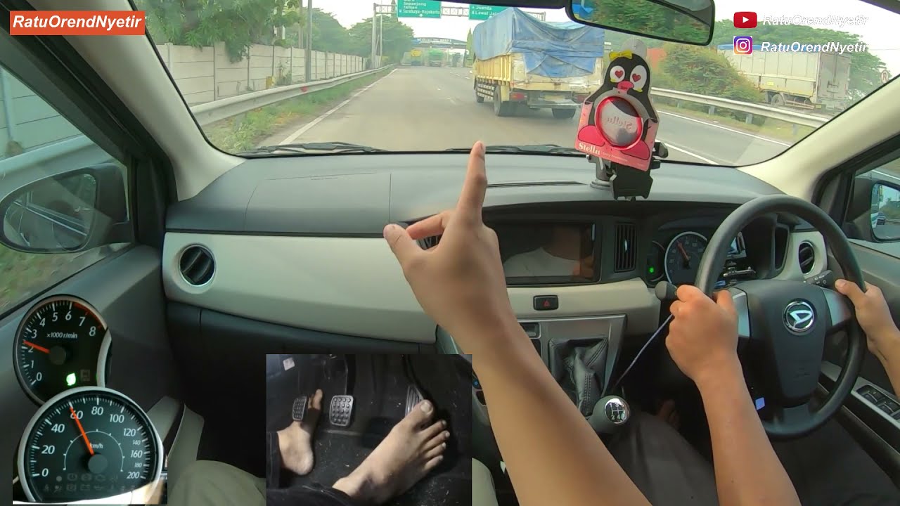 #118 - EDUKASI BERKENDARA DI JALAN TOL - JADI PENUMPANG SIGRA R FACELIFT - POV DRIVING INDONESIA