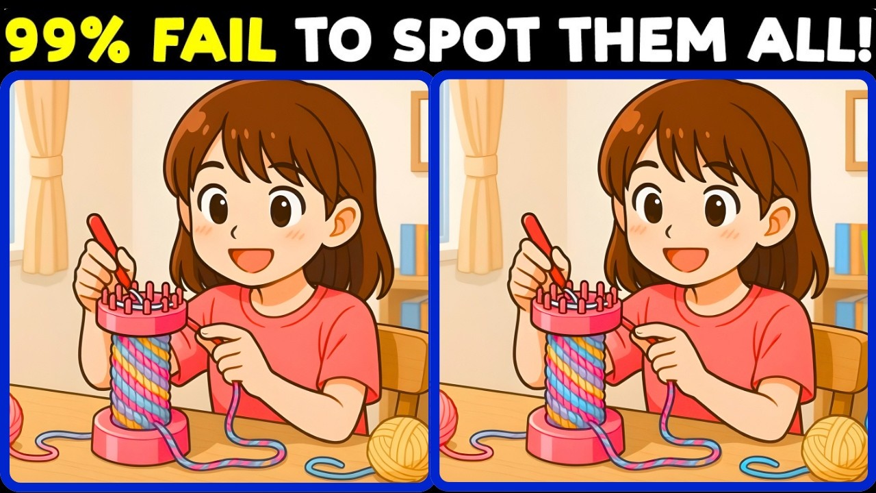 🧠🧩 Spot the Difference: Exercise Your Mind with Fun 🧠🧩 Brain Bang Bang