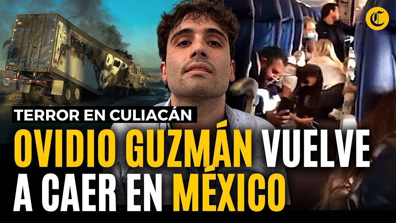 DETIENEN A OVIDIO GUZMÁN, HIJO DEL 