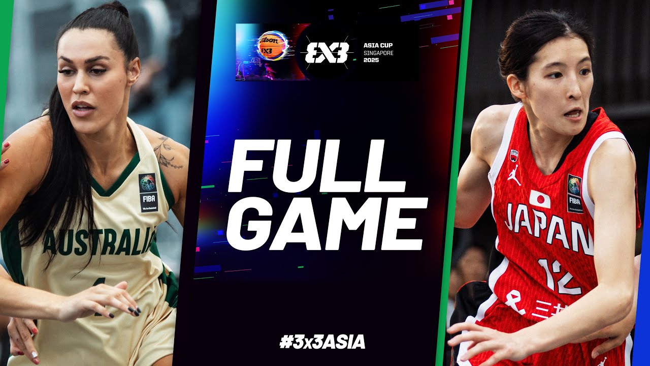 Australia 🇦🇺 vs Japan 🇯🇵 | Women Final | FIBA 3x3 Asia Cup 2025 | #3x3Basketball