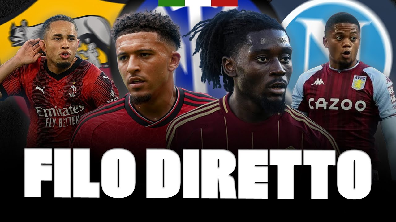 🚨 KONE-SANCHO-BAILEY: ULTIME DA ROMA! NUOVO TALENTO AL NAPOLI E OKAFOR…