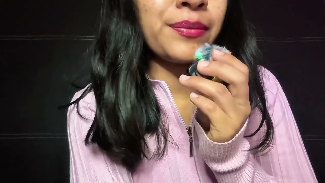 ASMR- TE MAQUILLO PARA UNA FIESTA 💙