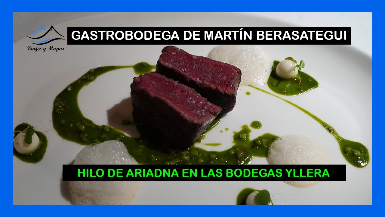 GASTROBODEGA MARTÍN BERASATEGUI  ➡️【 HILO DE ARIADNA EN LAS BODEGAS YLLERA DE  RUEDA 】