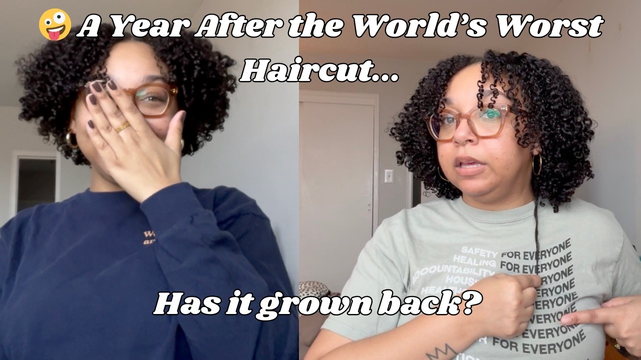 One Year Post (Accidental) Big Chop | Natural Hair, Hair Growth, Setbacks, Updates