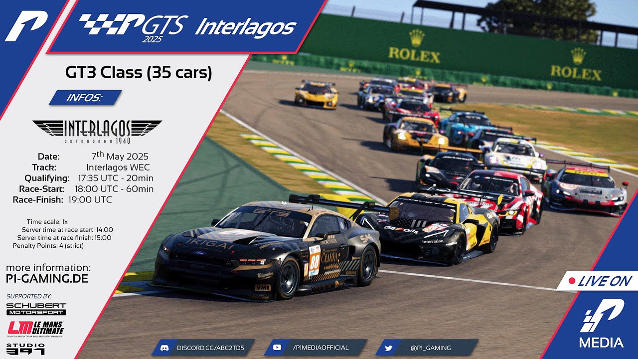 P1GTS 2025 &ndash; Interlagos