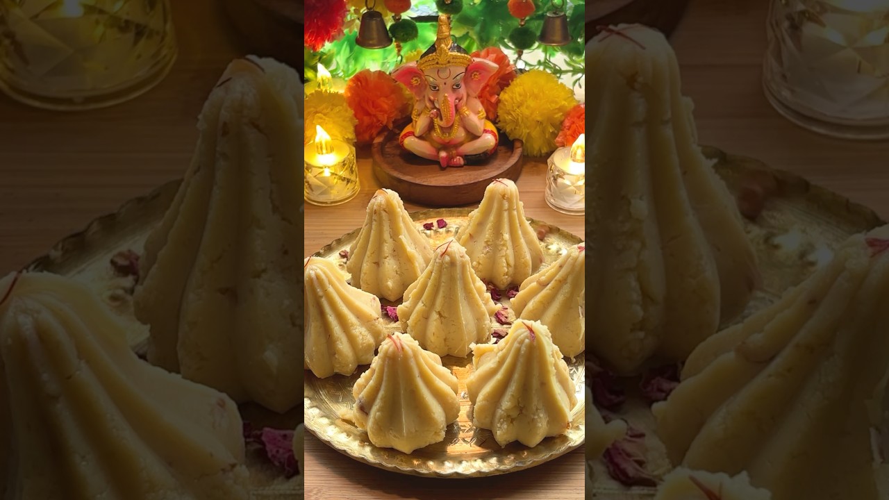 The Easiest Modak Recipe for Ganesh Chaturthi