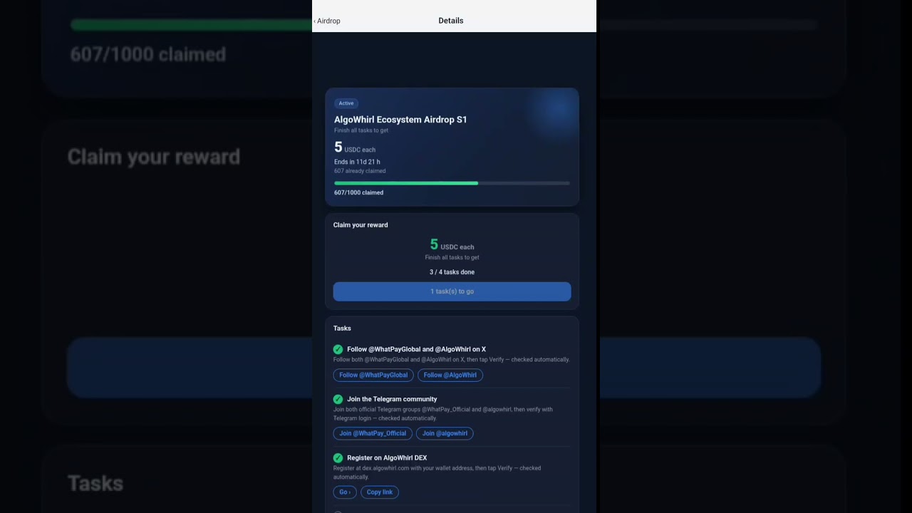 How to Claim the WhatPay Wallet Airdrop (FCFS) | Earn FREE $HAC, $BERA & $USDC Step-by-Step.