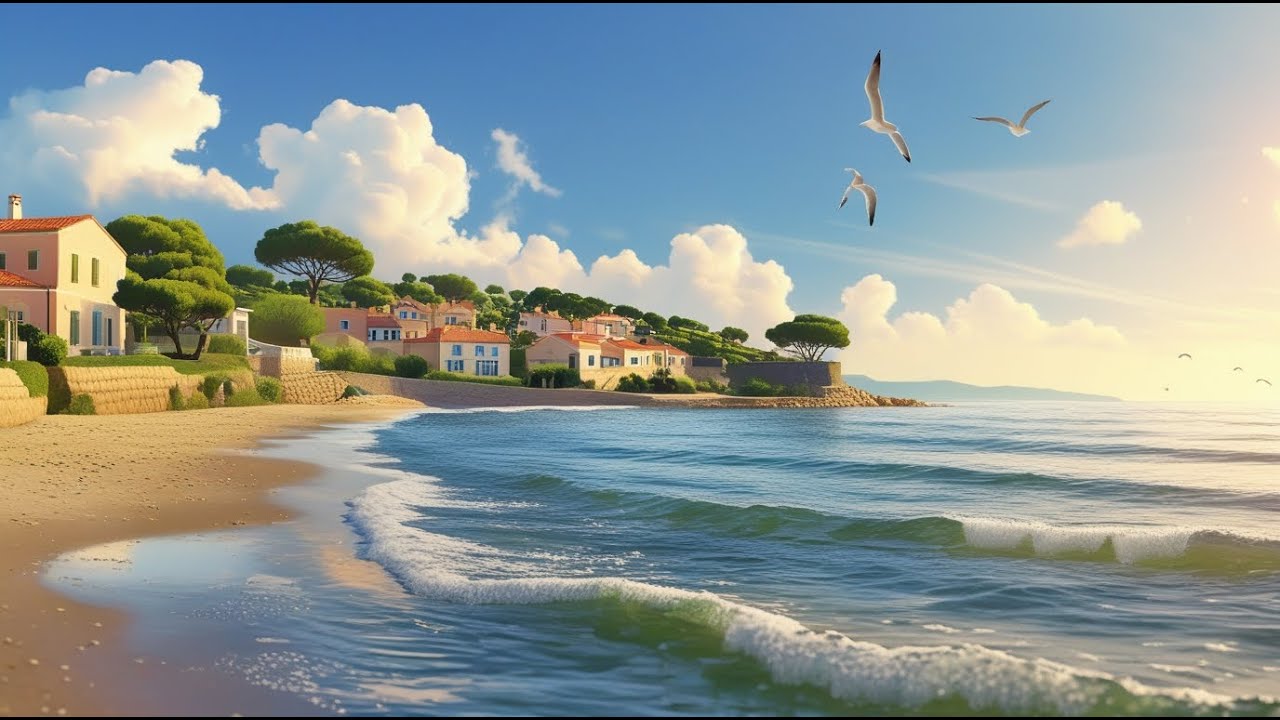 Eternal Shoreline: 12 Hours of Gentle Ocean Waves for All-Night Sleep & Deep Calm