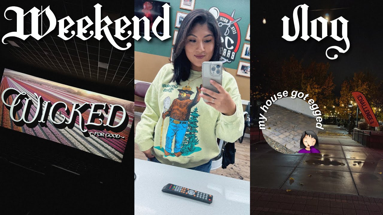 Target haul, movie night, coffee, cleaning my mess, oh and my house got egged 🤦🏻‍♀️