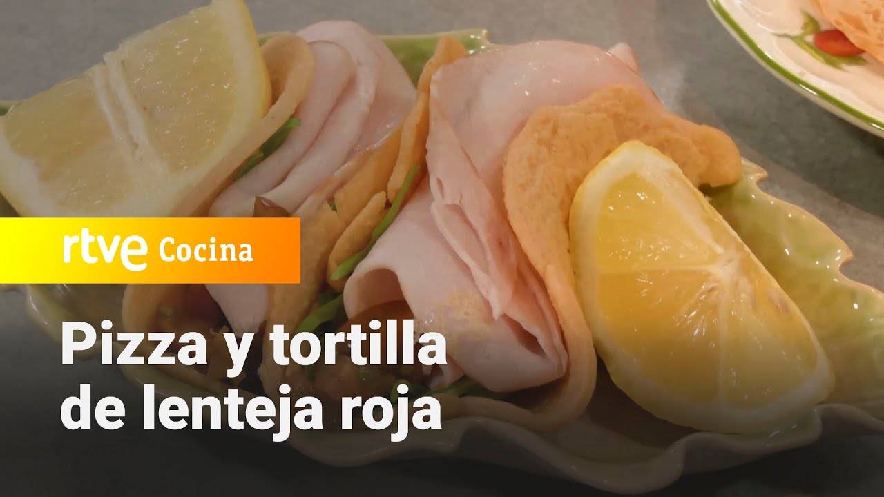 Pizza y tortilla de lenteja roja - Aqu&iacute; la Tierra | RTVE Cocina