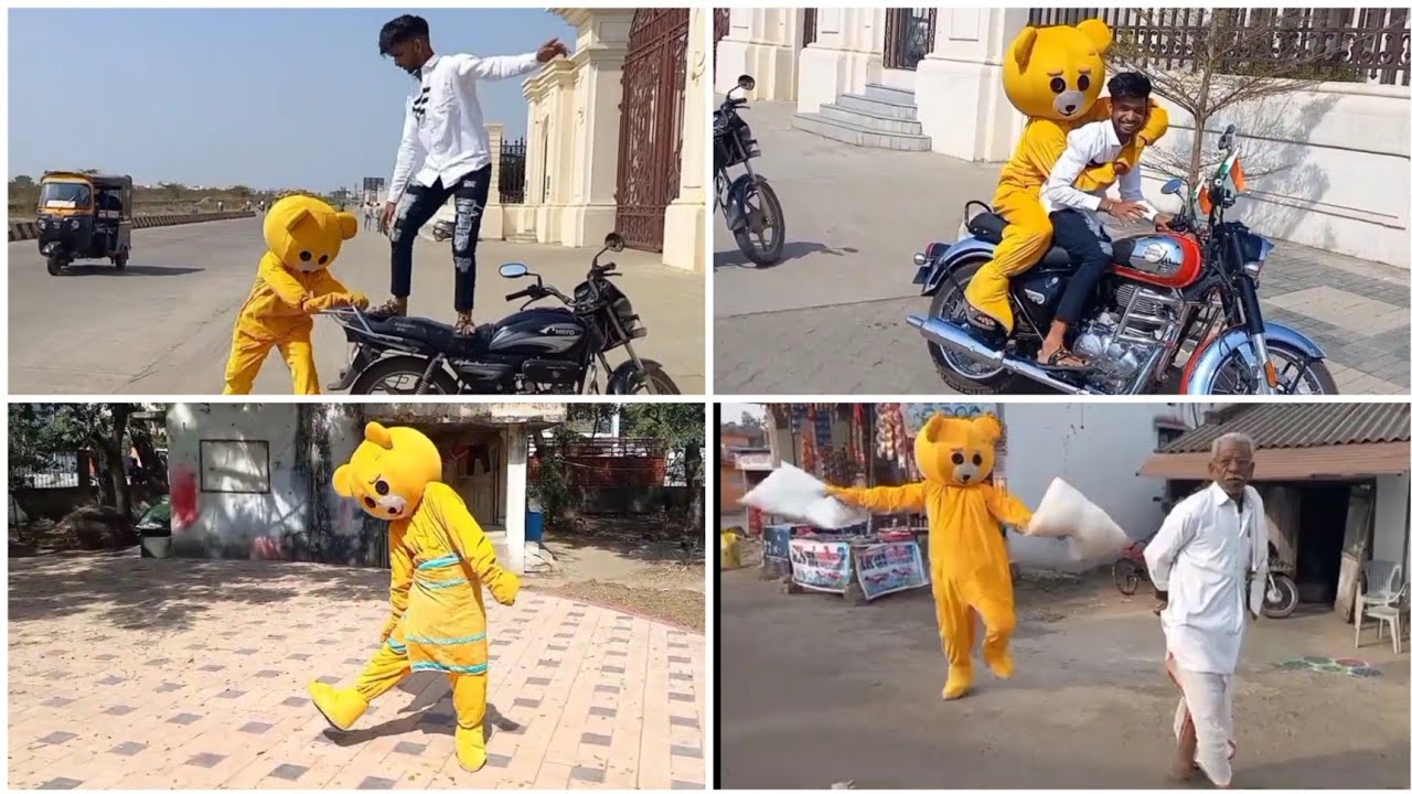 Comedy funny moment of Teddy Bear Nagpur