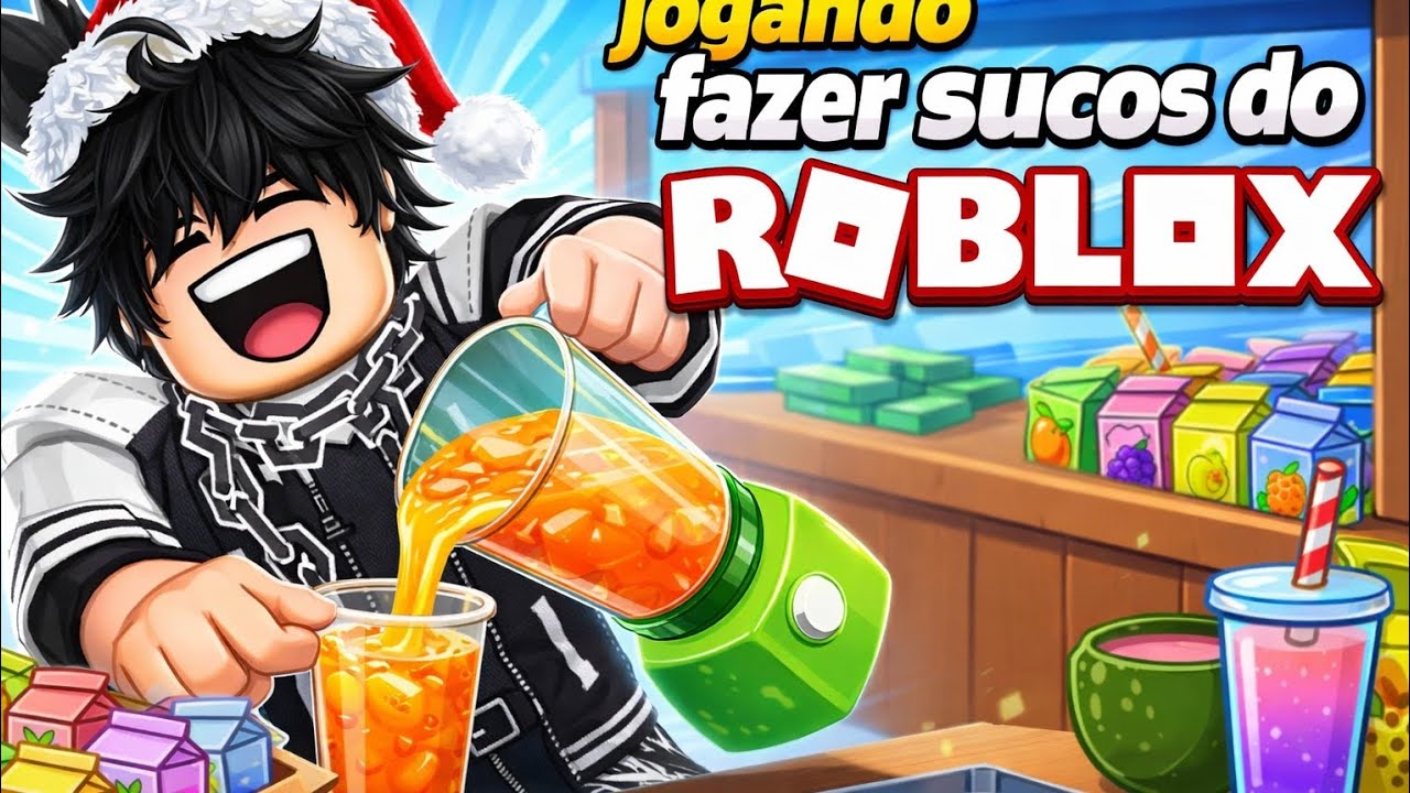 JOGANDO FAZER SUCOS DO ROBLOX #roblox 