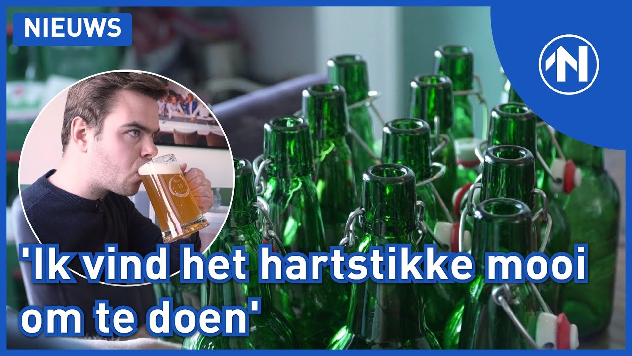 Dani&euml;l brouwt thuis zijn eigen bier: 'Hier kan ik wel 20 kratten bier mee brouwen'