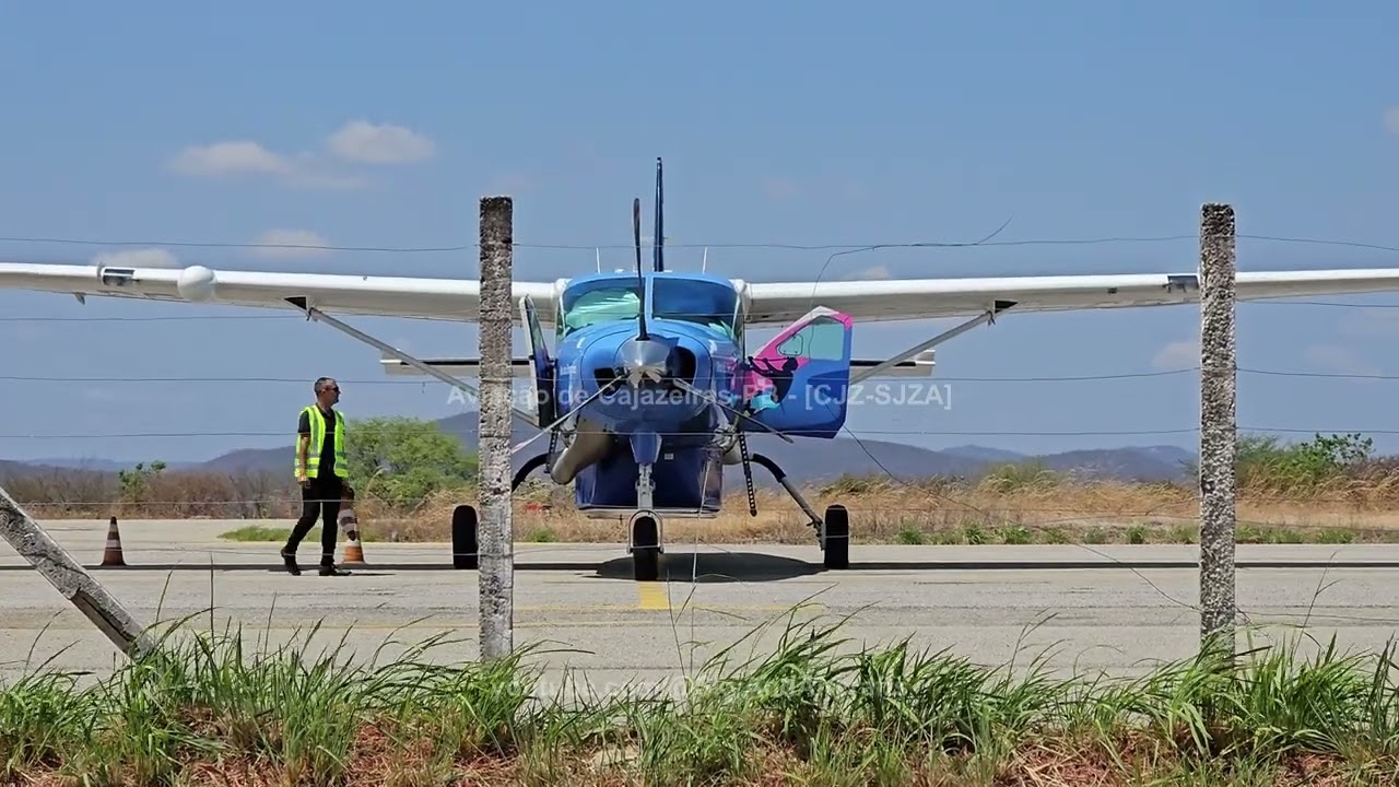 DE VOLTA A CAJAZEIRAS: AERONAVE COM UMA DAS MAIS BELAS PINTURAS DA FROTA DA AZUL CONECTA | 4K