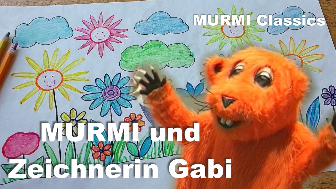 Murmi und Zeichnerin Gabi