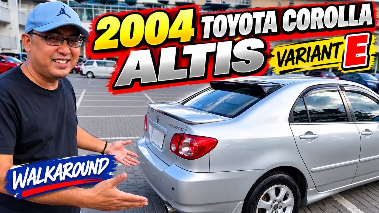 2004 Toyota Corolla Altis variant E