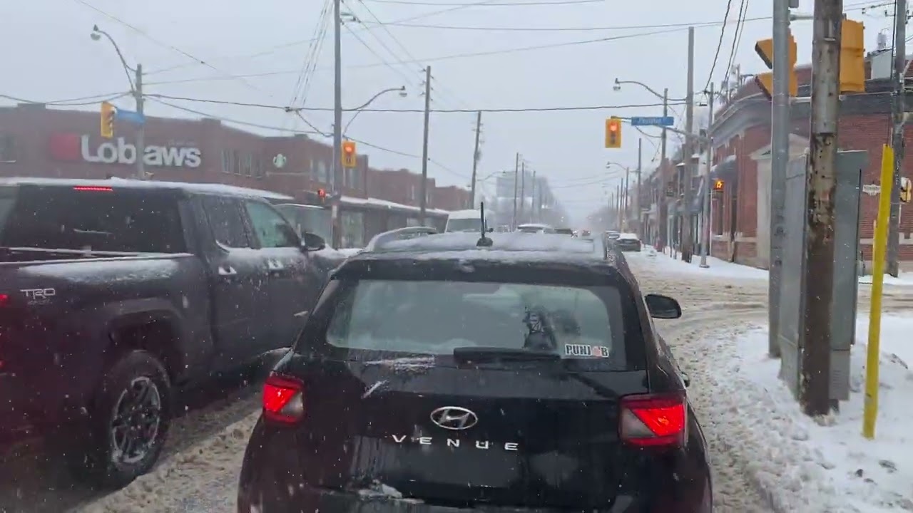 Rider On the Storm: Toronto!  #snow 