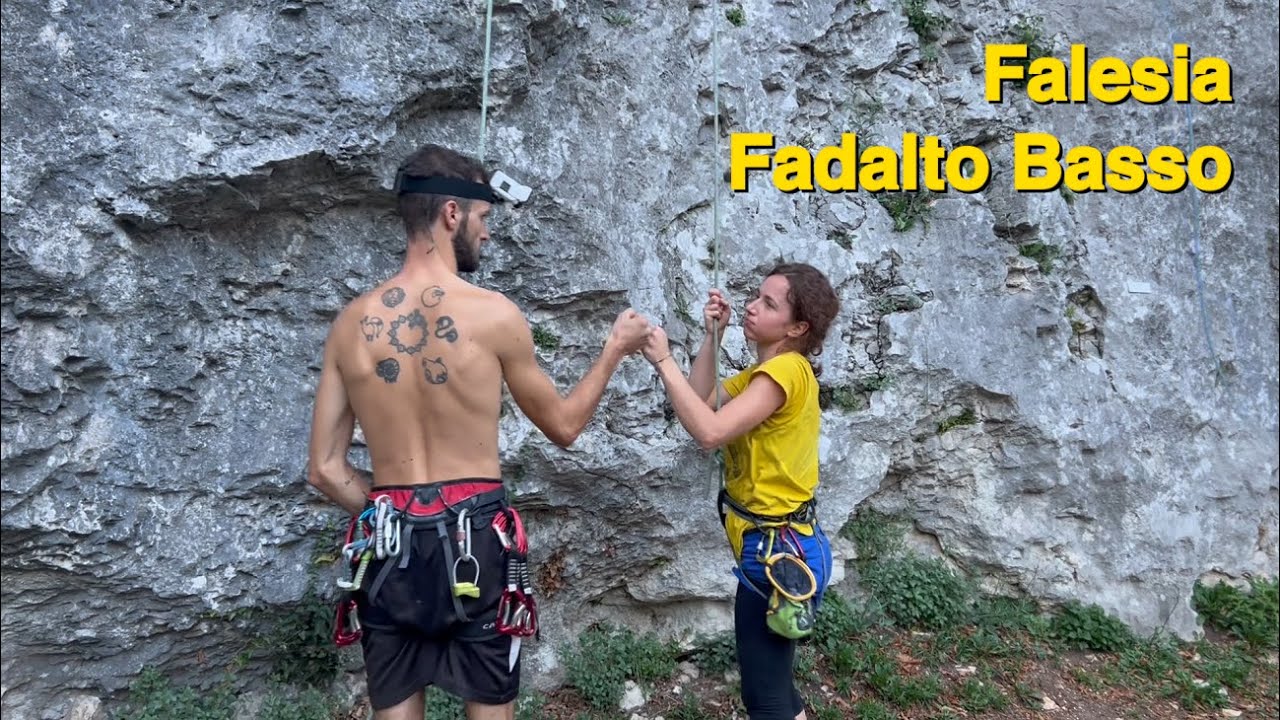 Arrampicata Fadalto Basso - falesia di Nove 🧗‍♂️
