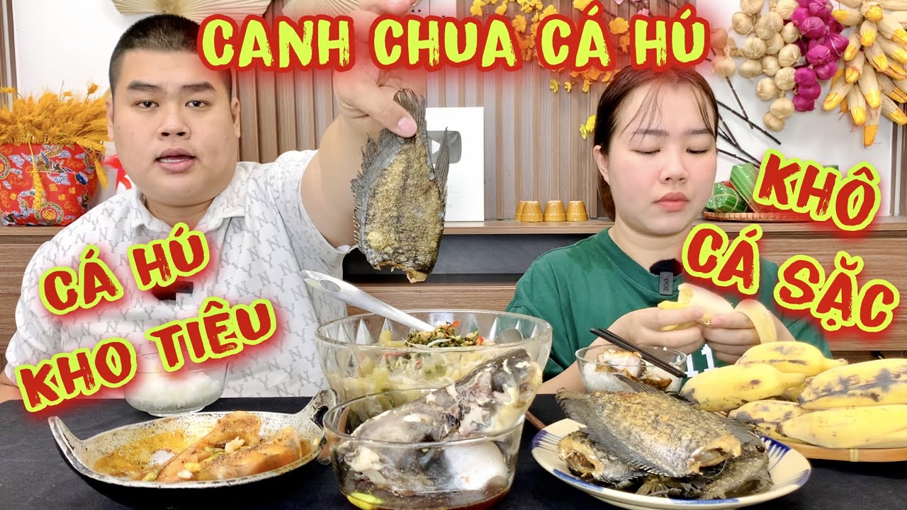 Cơm Canh Đạm Bạc Với Món Canh Chua Cá Hú, Cá Hú Kho Tiêu Và Khô Cá Sặc Bổi Ngon Khiếp Vía | Tập 812