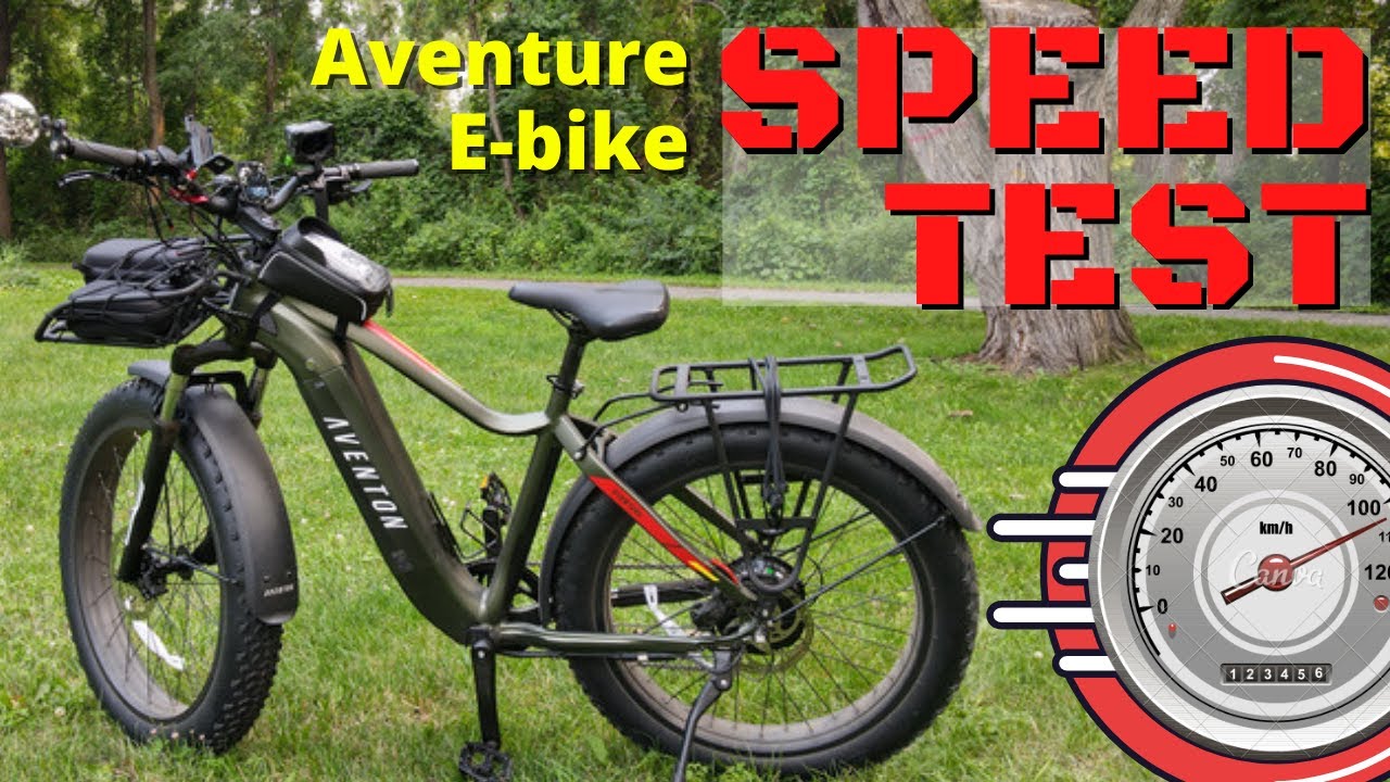 Aventon Aventure E-bike Speed Test