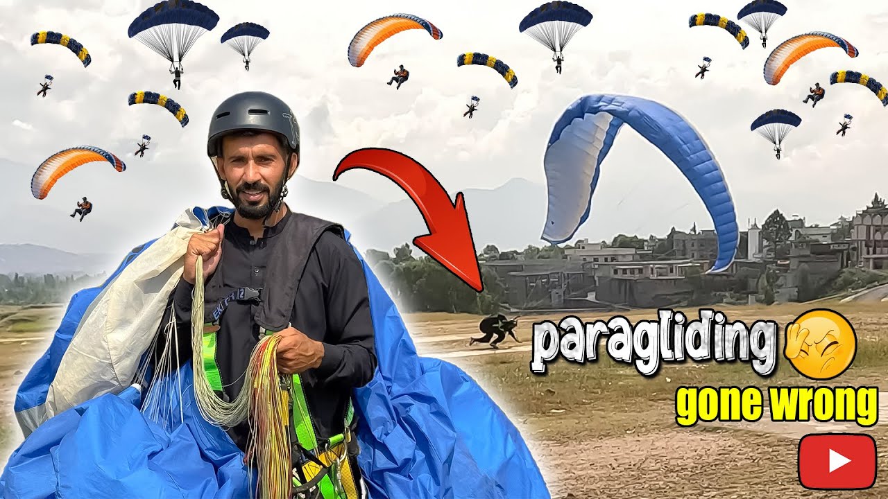 Paragliding Gone Wrong | Aj Bht Zida Gera Ho | Travel With Izhar
