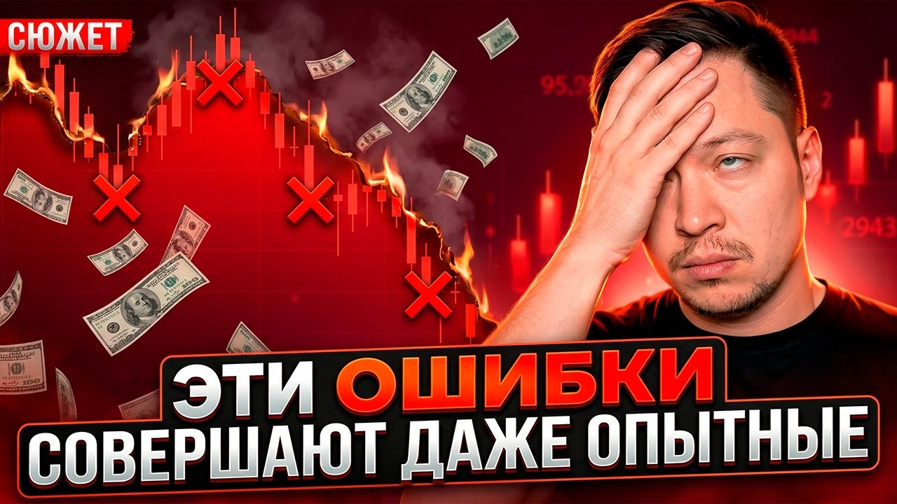 Ключевые ошибки опытного инвестора в акции