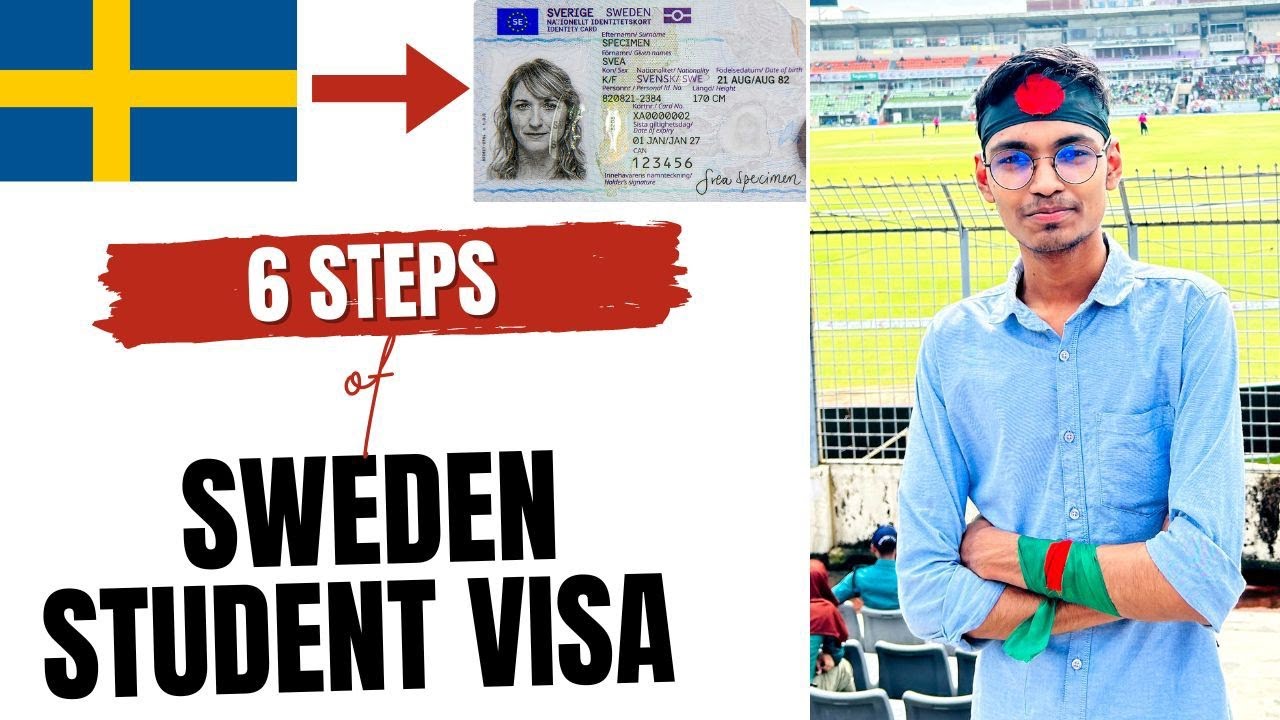 Sweden Student Visa Full process A-Z| September 2025 Intake|Application Deadline😲|Study in Sweden|