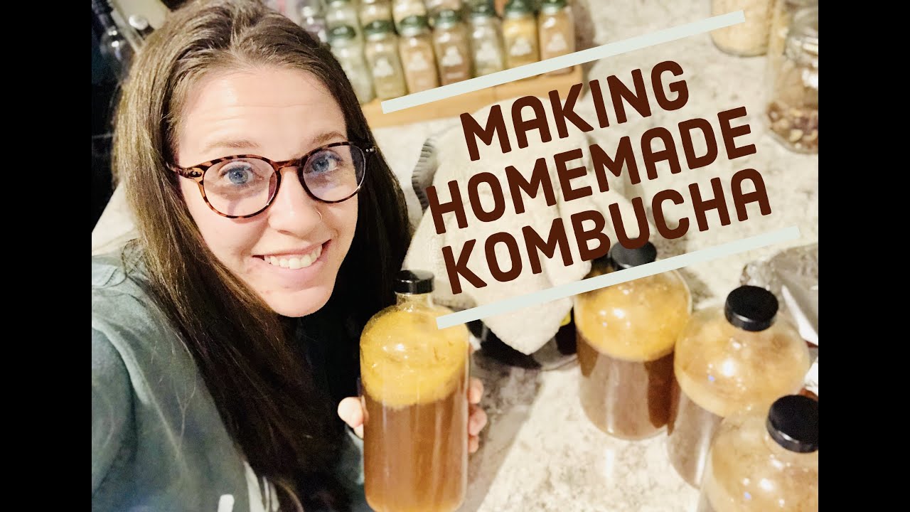 Making Homemade Kombucha!