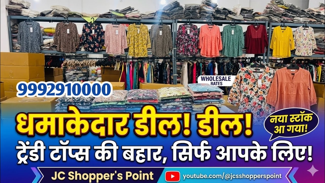 Ab Sabse Saste aur Stylish Tops Milenge Yahan! 9992910000 #jcshopperspoint #brandedtops #tops #short