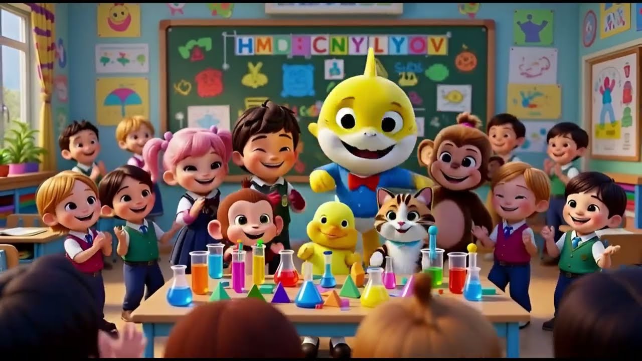 CLAP, WAVE AND SMILE👏👋😊 | School Fun Song for Kids #kidssongs