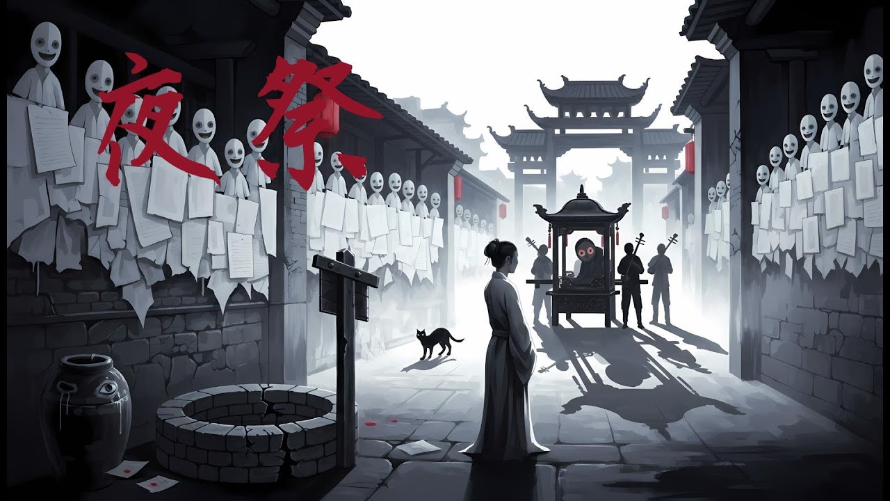 夜祭 | 月下幽魂詭話，浮生還舊債 | 黑暗系古風靈異敘事曲  | Dark Gufeng Supernatural Ballad EchoXU