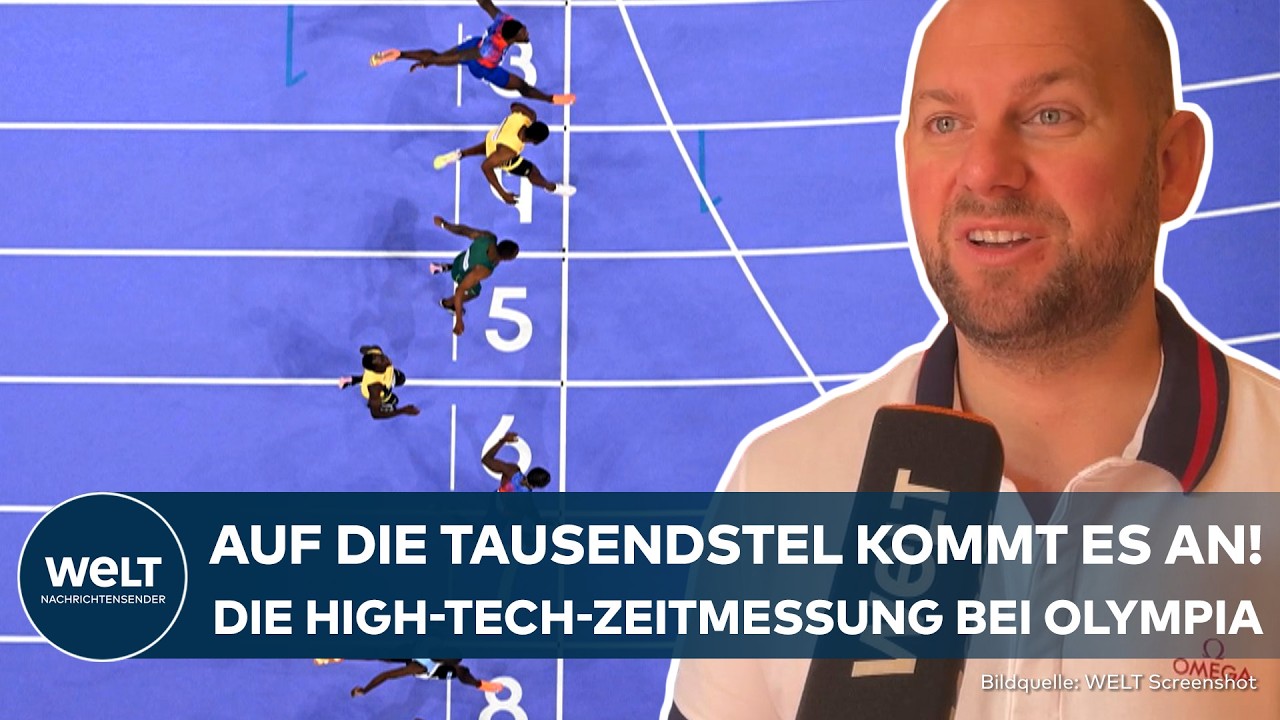 PARIS: Foto-Finish! So aufwendig funktioniert die High-Tech-Zeitmessung bei Olympia 2024