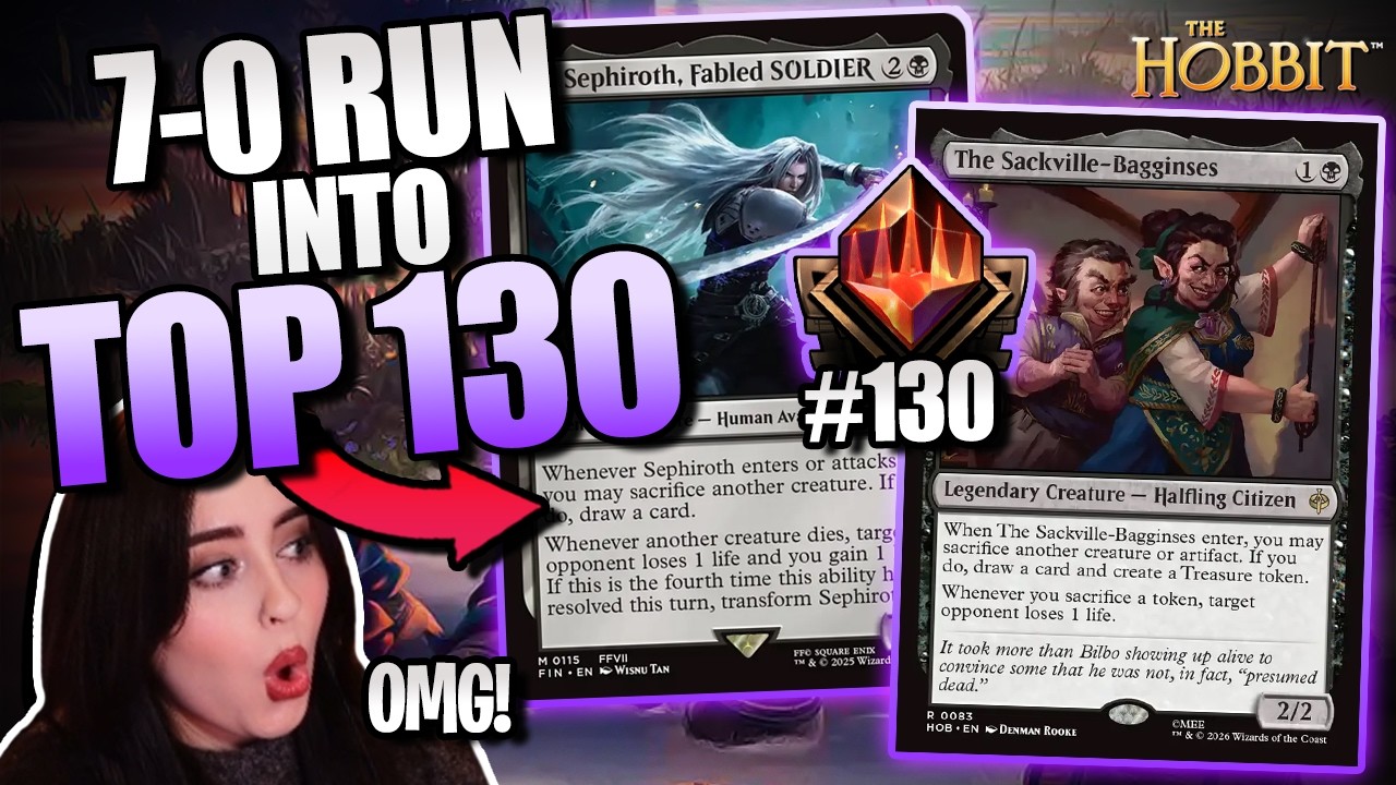 Did We Just Break Standard with ORZHOV SACRIFICE?! | The Hobbit Ranked MTG Arena